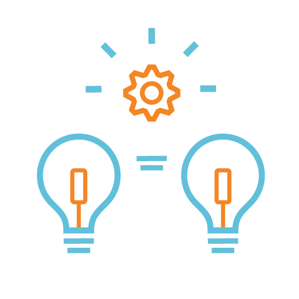 brand strategy and marketing strategy icon