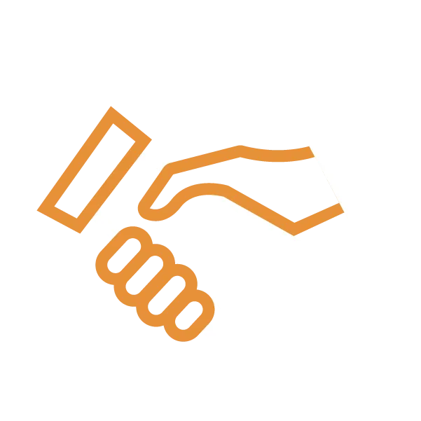 handshake public relations icon