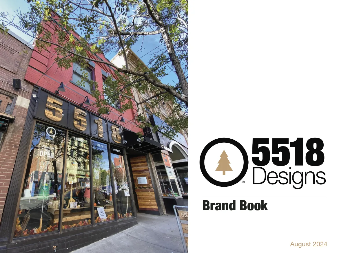 5518 designs brand book cover